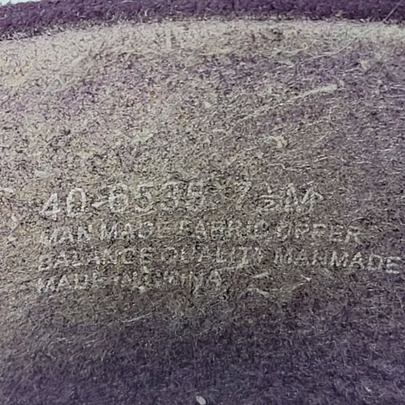 Easy Street Comfort Wave Women's Purple Mary Jean Strip Side Bow Shoes US 7.5M - Picture 8 of 8